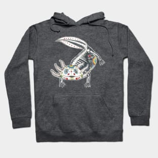 Day of the Dead Axolotl Hoodie